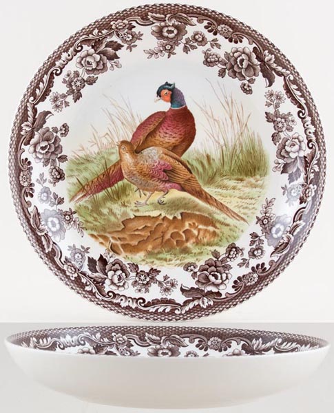 Pasta Bowl Pheasants c2005